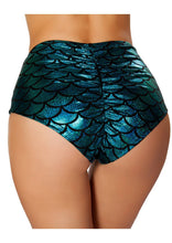 High-Waisted Pucker Back Plurmaid shorts - Plurmaid shorts, Roma Costume, YourLamode