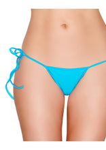 Tie Side Bikini Bottom with Pucker Back - Bikini Bottom, Roma Costume, YourLamode