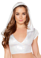 Hologram Hooded Top - Hologram Hooded Top, Roma Costume, YourLamode
