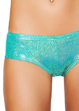 Hologram Rave Booty shorts - Rave Booty shorts, Roma Costume, YourLamode