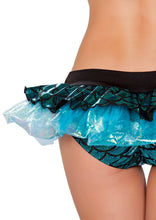 Plurmaid shorts with Attached Iridescent Skirt - Plurmaid shorts, Roma Costume, YourLamode